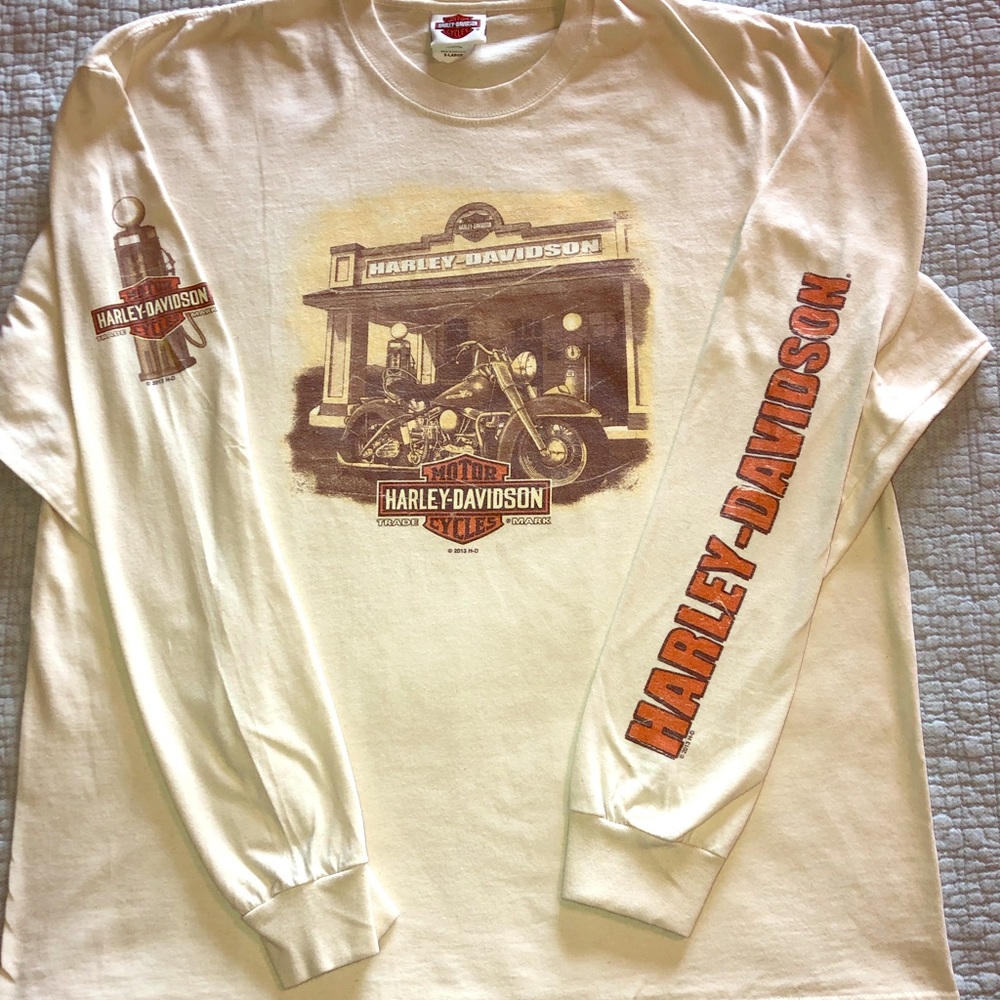 Men's Harley-Davidson long sleeve tee, Size XL.